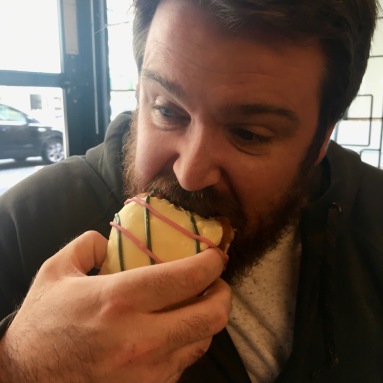 Ryan and his tropical donut